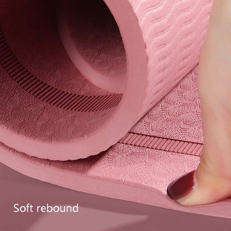 Tappetino per saltare fonoassorbente e ammortizzante in TPE da 8 mm, Fitness Mat Grey, Fitness Mat Pink