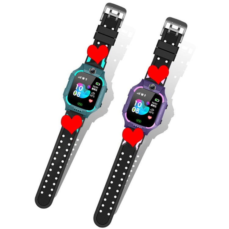 Orologio per telefono per bambini Z6 Smart Positioning Full Touch Screen Student Watch