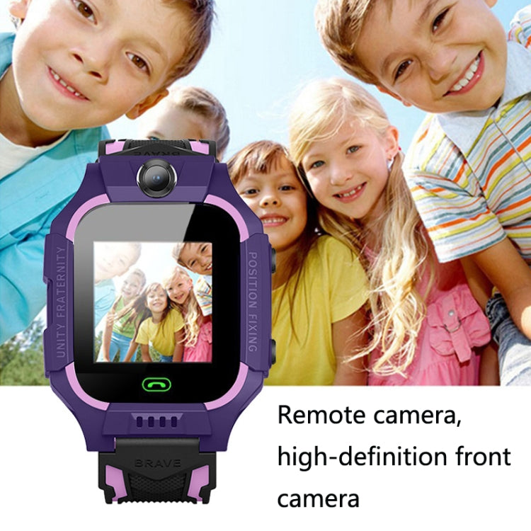 Orologio per telefono per bambini Z6 Smart Positioning Full Touch Screen Student Watch