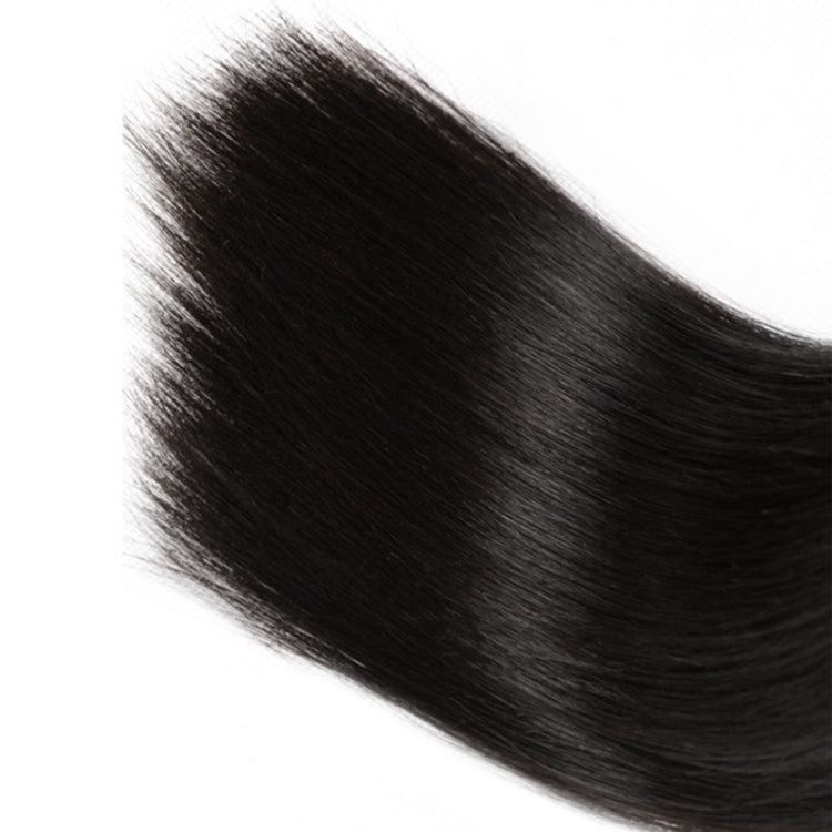 Parrucca per capelli lisci in fibra chimica da 3 pezzi da donna