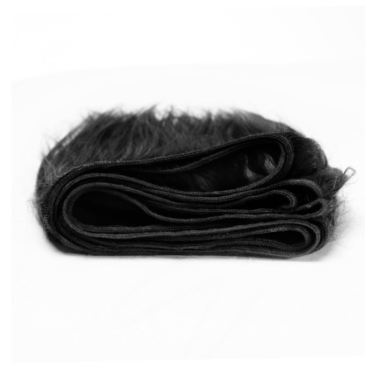Parrucca per capelli lisci in fibra chimica da 3 pezzi da donna