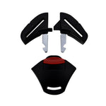 CA-00200 Accessori per seggiolini di sicurezza per bambini per auto universali Rivestiti a scatto a cinque punti standard con fibbia di bloccaggio Interfaccia ISOFIX, Style 1