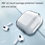 Custodia protettiva TPU trasparente per AirPods 3
