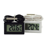 Termometro digitale per acquario da 2 pezzi Termometro di misurazione elettronico con sonda impermeabile, lunghezza della linea:, 1m (Black), 1m (White), 2m (Black), 2m (White), 5m (Black), 5m (White)