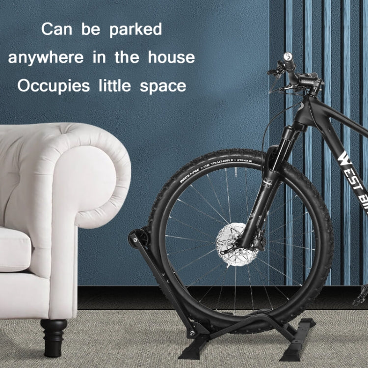 WEST BIKING Espositore portatile per parcheggio per biciclette, WEST BIKING Bicycle Display Stand