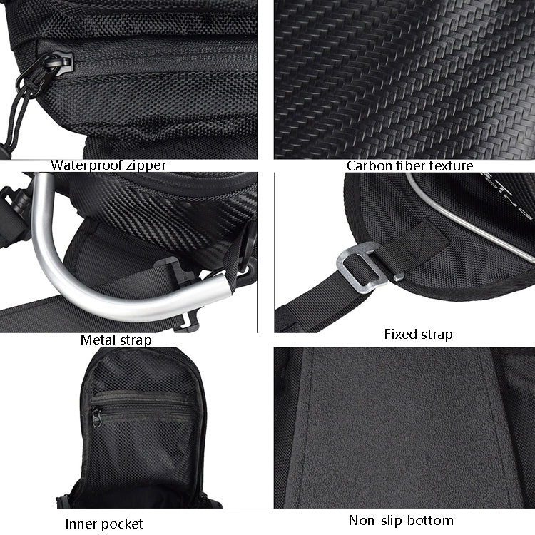 GHOST RACING GR-YXB08 Borsa da moto Touch Navigation Pacchetto serbatoio carburante Marsupio antipolvere