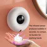 ZC01 Schiuma a induzione per dispenser di sapone automatico a parete intelligente per il lavaggio delle mani, ZC01 White