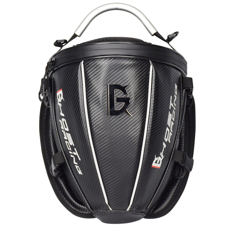 GHOST RACING GR-CWB04 Borsa da equitazione per moto Borsa posteriore per locomotiva, Locomotive Back Bag