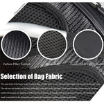 GHOST RACING GR-CWB04 Borsa da equitazione per moto Borsa posteriore per locomotiva, Locomotive Back Bag