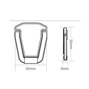 Staffa di rialzo per laptop T615 Supporto per computer con retro stick in lega di alluminio