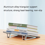 Staffa di rialzo per laptop T615 Supporto per computer con retro stick in lega di alluminio