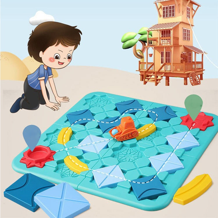 Gioco da tavolo Labirinto Road Builder per bambini