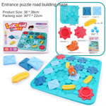 Gioco da tavolo Labirinto Road Builder per bambini