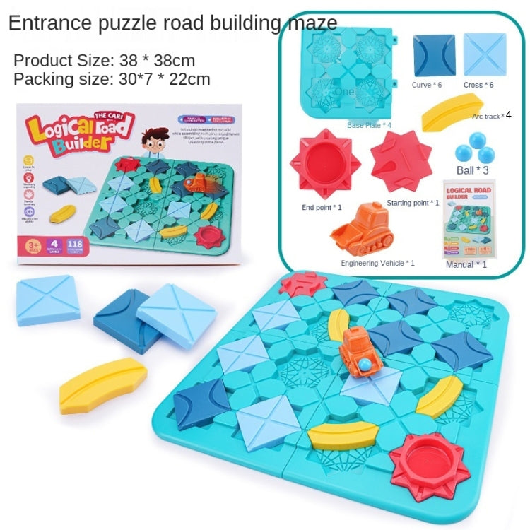 Gioco da tavolo Labirinto Road Builder per bambini