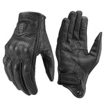 GHOST RACING GR-ST06 Touch Screen traspirante Guanti da moto in pelle da equitazione Guanti da locomotiva anticaduta, M, L, XL, XXL