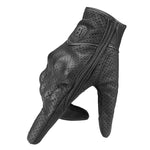 GHOST RACING GR-ST06 Touch Screen traspirante Guanti da moto in pelle da equitazione Guanti da locomotiva anticaduta, M, L, XL, XXL