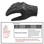 GHOST RACING GR-ST06 Touch Screen traspirante Guanti da moto in pelle da equitazione Guanti da locomotiva anticaduta, M, L, XL, XXL