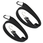 Giacca per auto Cintura antivento Indumento esterno Corda di fissaggio Anti-Forte Vento Ispessimento Cintura fissa per auto fissa regolabile, 2 PCS / Set
