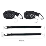 Giacca per auto Cintura antivento Indumento esterno Corda di fissaggio Anti-Forte Vento Ispessimento Cintura fissa per auto fissa regolabile, 2 PCS / Set