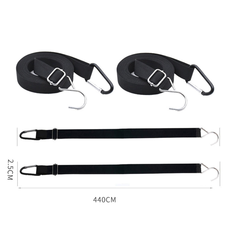 Giacca per auto Cintura antivento Indumento esterno Corda di fissaggio Anti-Forte Vento Ispessimento Cintura fissa per auto fissa regolabile, 2 PCS / Set