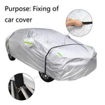 Giacca per auto Cintura antivento Indumento esterno Corda di fissaggio Anti-Forte Vento Ispessimento Cintura fissa per auto fissa regolabile, 2 PCS / Set