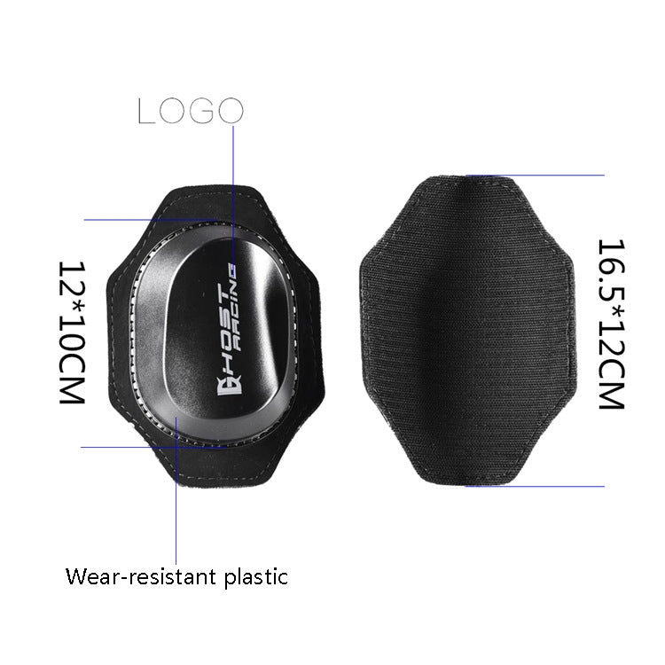 GHOST RACING GR-MB01 Protezioni Moto Ginocchiere Protettive Antiabrasione