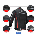 Giacca moto Ghost Racing GR-Y07 panno 600D Oxford