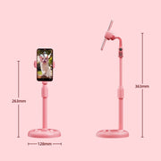 Supporto telescopico da tavolo per smartphone 3,5-6,8 pollici