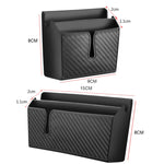2 PCS DM-020 Custodia per cellulare adesiva per auto in fibra di carbonio, Small, Large