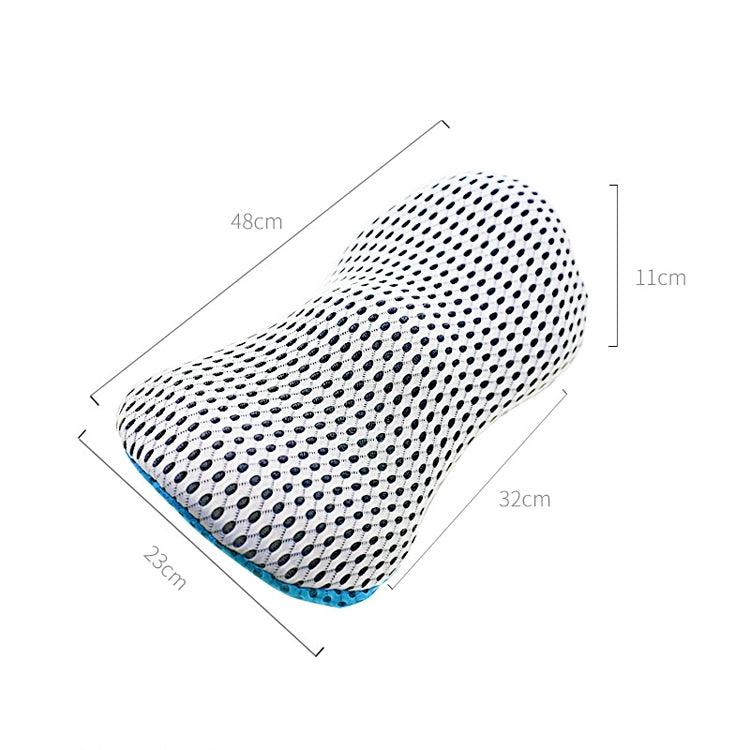 Forniture per auto Supporto lombare Memory Foam Schienale per auto Cuscino lombare Cuscino del sedile Cuscino lombare, 4D Grid Blue, 4D Grid Light Gray, 4D Grid Dark Gray, 4D Grid Black, Deep Gray+Light Gray, Blue+Light Gray, Green+Light Gray          ...