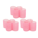 12 pezzi/set di ferro arricciacapelli autoadesivo per capelli, soffice strumento per parrucchieri, colore casuale, 63x44mm, 63x32mm, 63x40mm, 63x24mm, 63x36mm, 63x48mm, 63x28mm