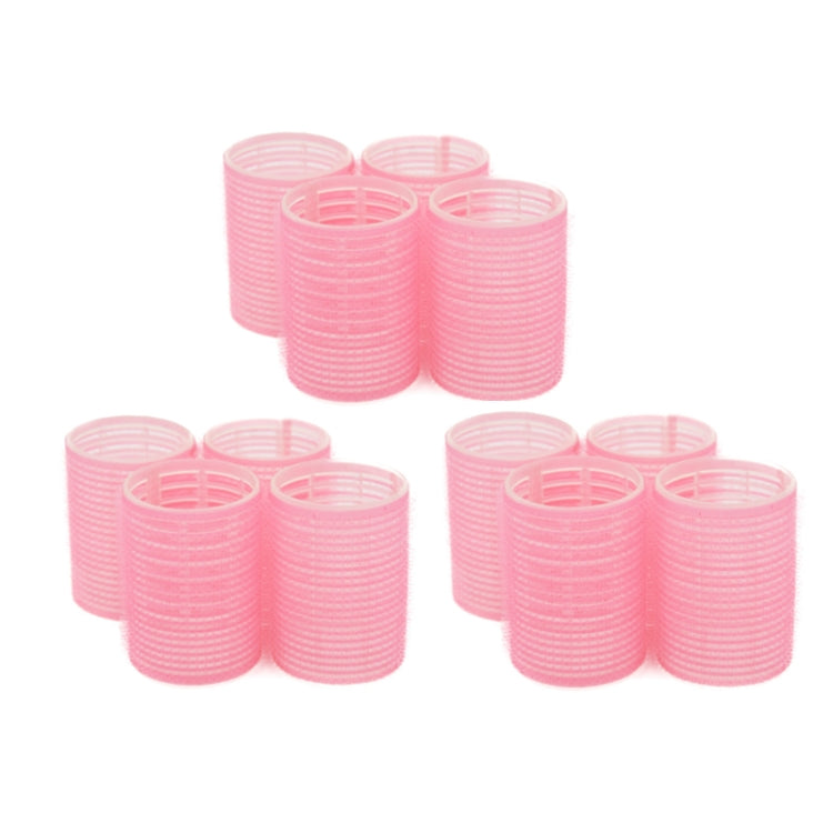 12 pezzi/set di ferro arricciacapelli autoadesivo per capelli, soffice strumento per parrucchieri, colore casuale, 63x44mm, 63x32mm, 63x40mm, 63x24mm, 63x36mm, 63x48mm, 63x28mm