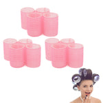 12 pezzi/set di ferro arricciacapelli autoadesivo per capelli, soffice strumento per parrucchieri, colore casuale, 63x44mm, 63x32mm, 63x40mm, 63x24mm, 63x36mm, 63x48mm, 63x28mm
