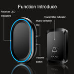 Campanello wireless CACAZI A80 senza batteria