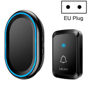 CACAZI A80 1 Per 1 campanello musicale wireless senza batteria, US Plug, EU Plug, UK Plug