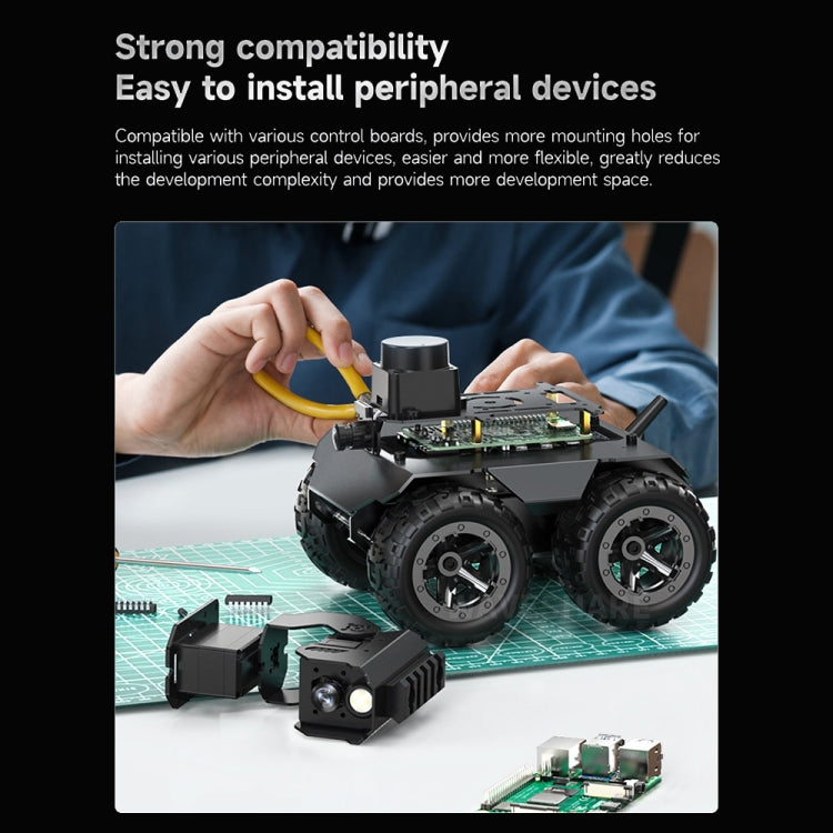 Waveshare WAVE ROVER Telaio robot mobile 4WD con ESP32