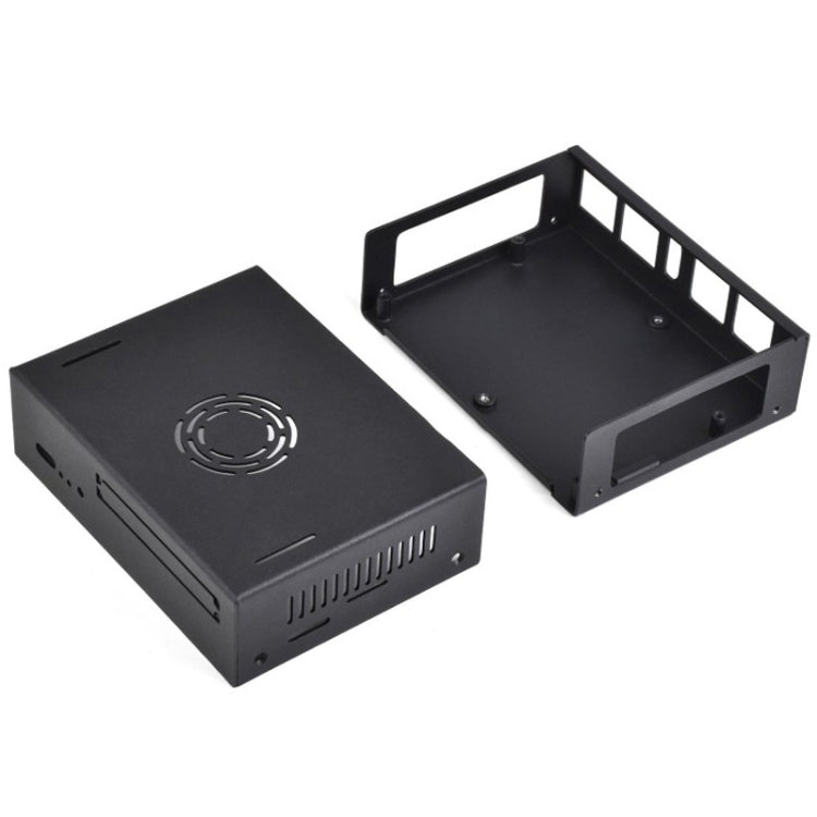 Custodia in metallo Waveshare 25311 per scheda VisionFive2, con ventola di raffreddamento