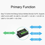 Convertitore USB a UART/I2C/SPI/JTAG 3,3/5 V Waveshare 25411