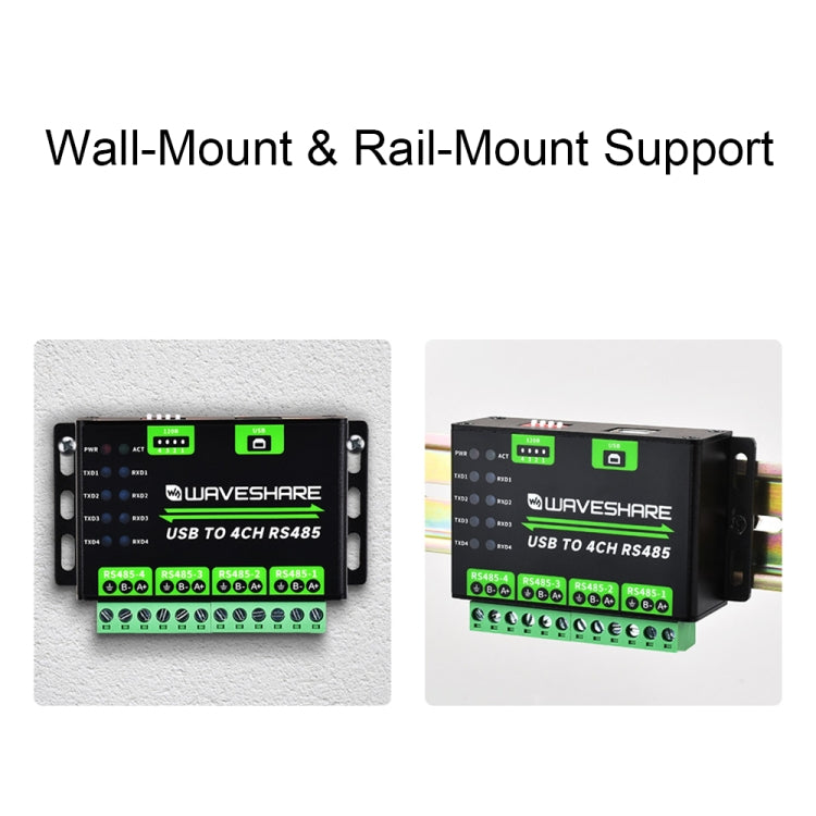 Convertitore USB a 4 canali RS485 Waveshare 25219