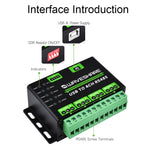 Convertitore USB a 4 canali RS485 Waveshare 25219