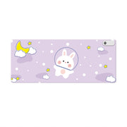 Display digitale intelligente Temporizzazione Riscaldamento Tappetino per mouse Tappetino riscaldante elettrico per desktop da ufficio, spina CN, Corgi 80x33cm, Rabbit 80x33cm, Unicorn 80x33cm, Whale 80x33cm, Happy 80x33cm, Grey 80x33cm, Green 80x33cm ...