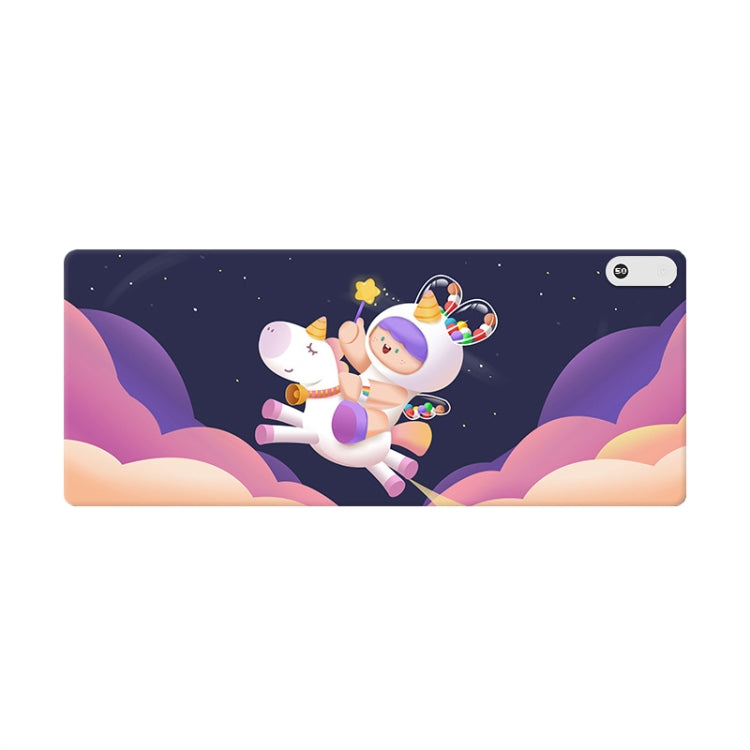 Display digitale intelligente Temporizzazione Riscaldamento Tappetino per mouse Tappetino riscaldante elettrico per desktop da ufficio, spina CN, Corgi 80x33cm, Rabbit 80x33cm, Unicorn 80x33cm, Whale 80x33cm, Happy 80x33cm, Grey 80x33cm, Green 80x33cm�...