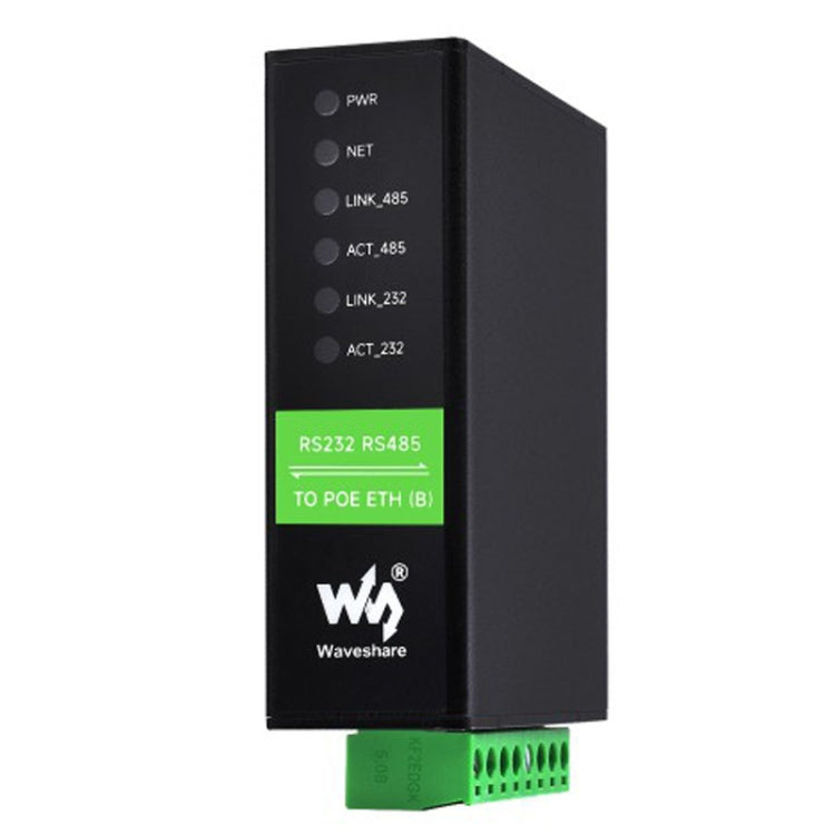 Waveshare server seriale Ethernet RS232 RS485 RJ45