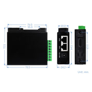 Waveshare RS232 RS485 al server seriale Ethernet RJ45, 25108, 25391