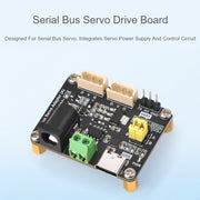 Scheda servo driver per bus seriale Waveshare 25514, per servi per bus seriale serie ST/SC, 25514