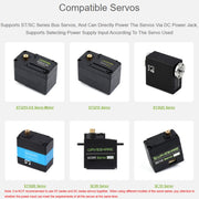 Scheda servo driver per bus seriale Waveshare 25514, per servi per bus seriale serie ST/SC, 25514