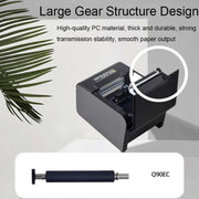 Xprinter XP-Q90EC 58mm Stampante termica portatile per scontrini Express List, USB Port, LAN Port, USB+Bluetooth