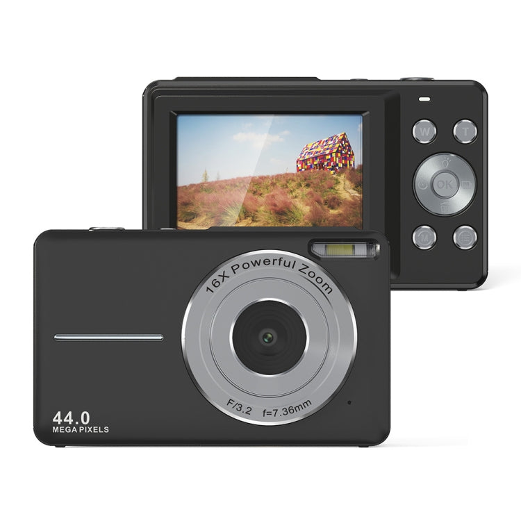 DC403L-AF Fotocamera digitale HD da 2,4 pollici con zoom 16X Mini fotocamera per bambini, US Plug, UK Plug, EU Plug, AU Plug