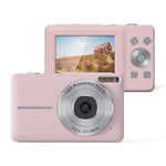 DC403L-AF Fotocamera digitale HD da 2,4 pollici con zoom 16X Mini fotocamera per bambini, US Plug, UK Plug, EU Plug, AU Plug