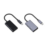 Adattatore 3 in 1 USB-C maschio a 3,5 mm con ricarica PD 60W